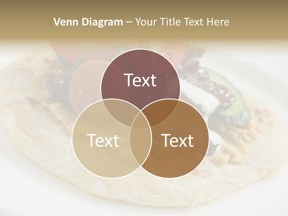 Pieces Eating Diet PowerPoint Template