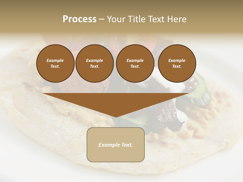 Pieces Eating Diet PowerPoint Template