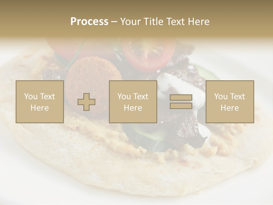 Pieces Eating Diet PowerPoint Template