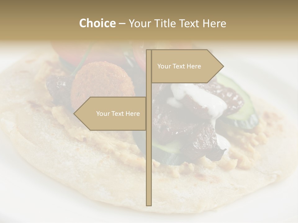 Pieces Eating Diet PowerPoint Template