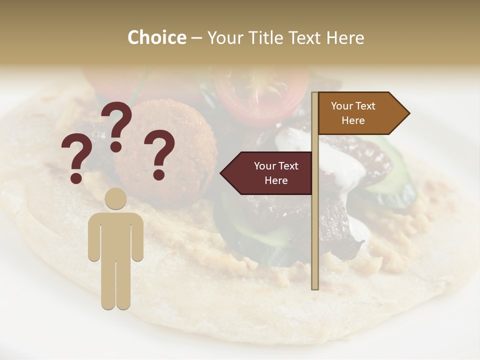 Pieces Eating Diet PowerPoint Template