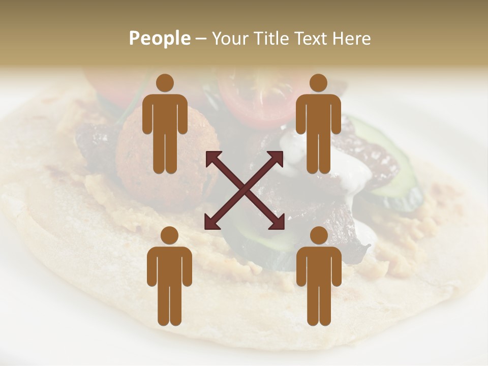 Pieces Eating Diet PowerPoint Template