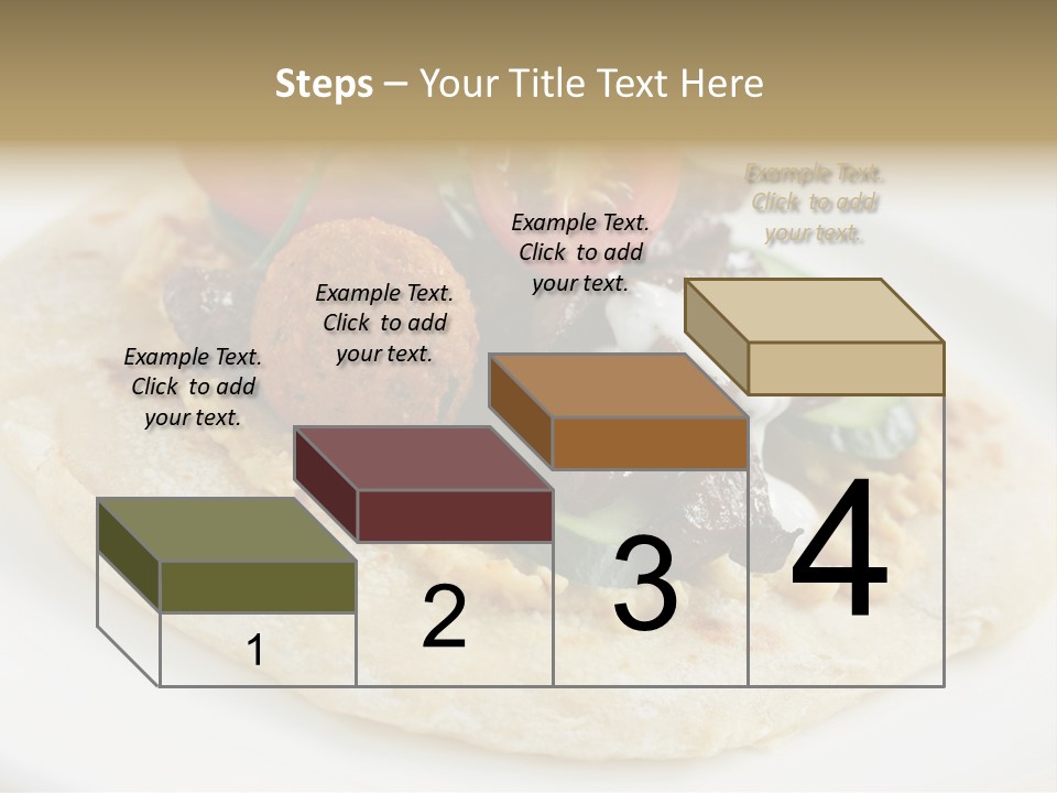 Pieces Eating Diet PowerPoint Template