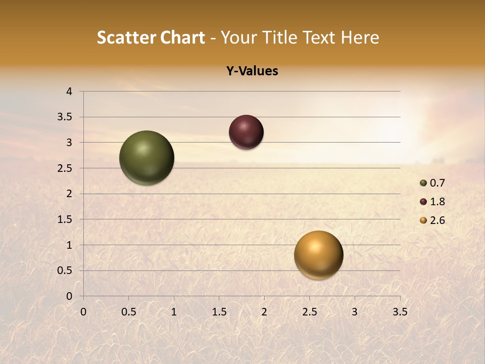 Wheat Growth Horizon PowerPoint Template
