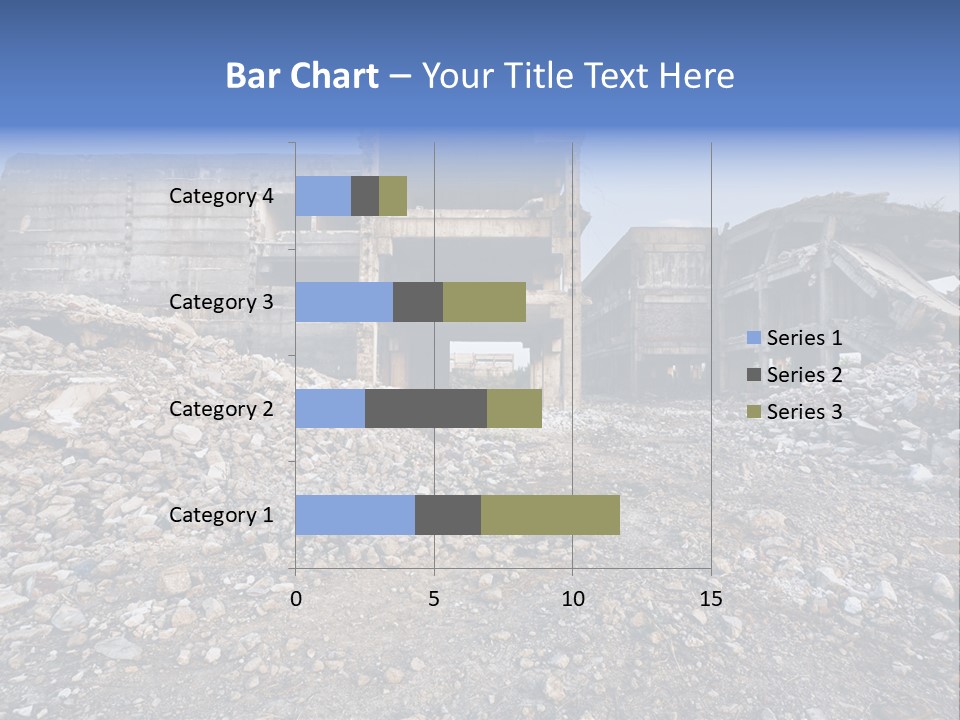 Abandoned Down Office PowerPoint Template