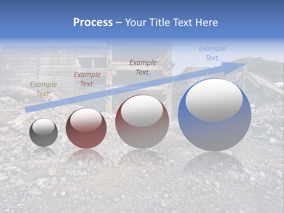 Abandoned Down Office PowerPoint Template