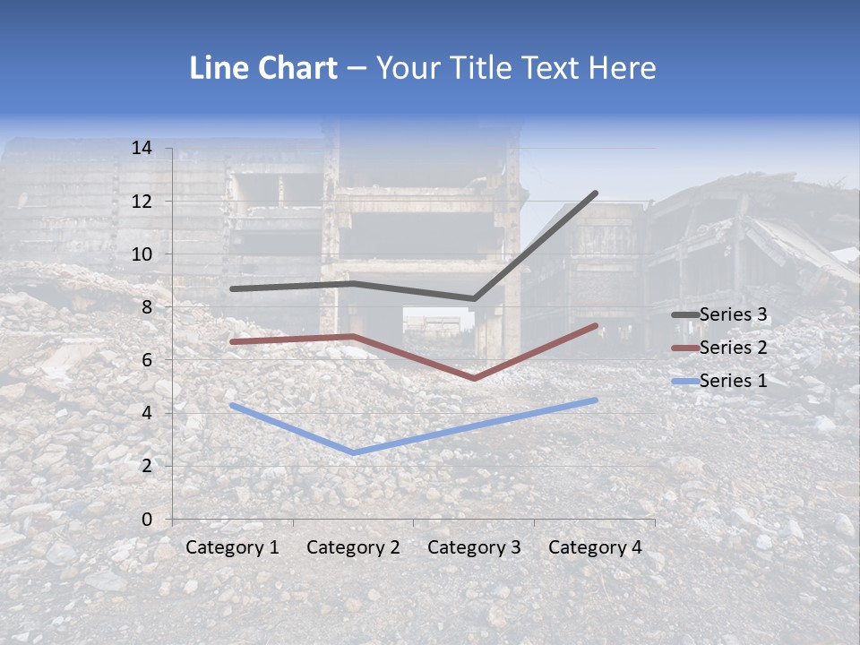 Abandoned Down Office PowerPoint Template