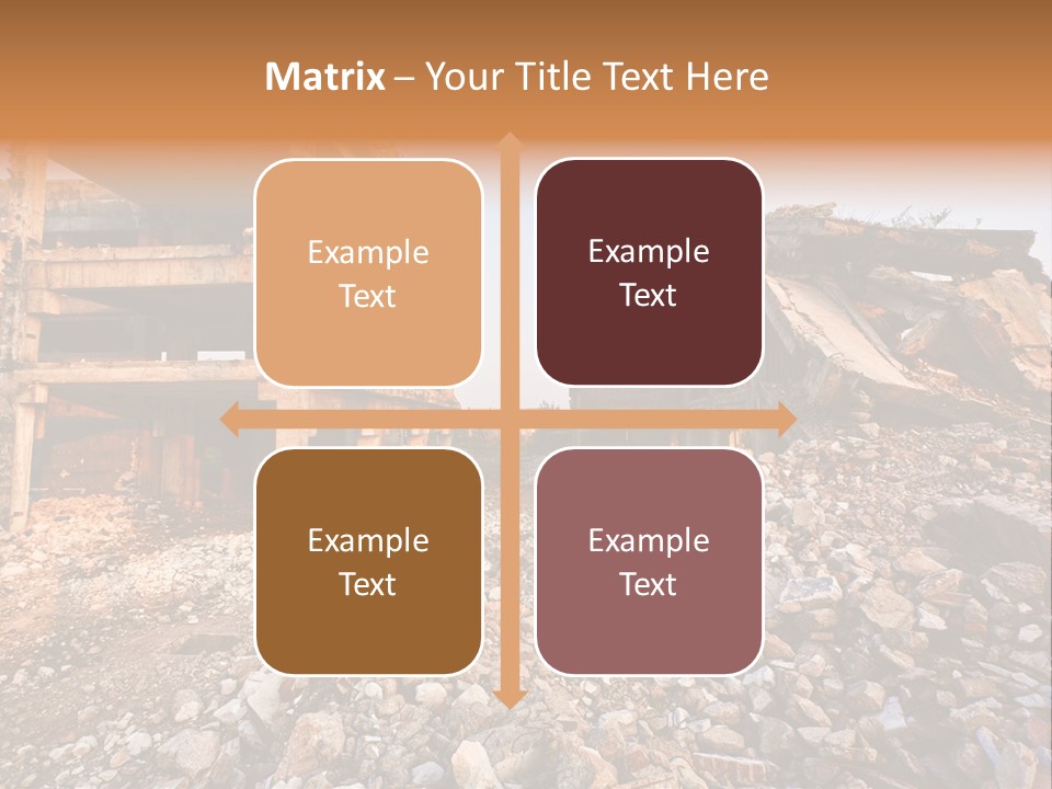 Ruined Buildings PowerPoint Template