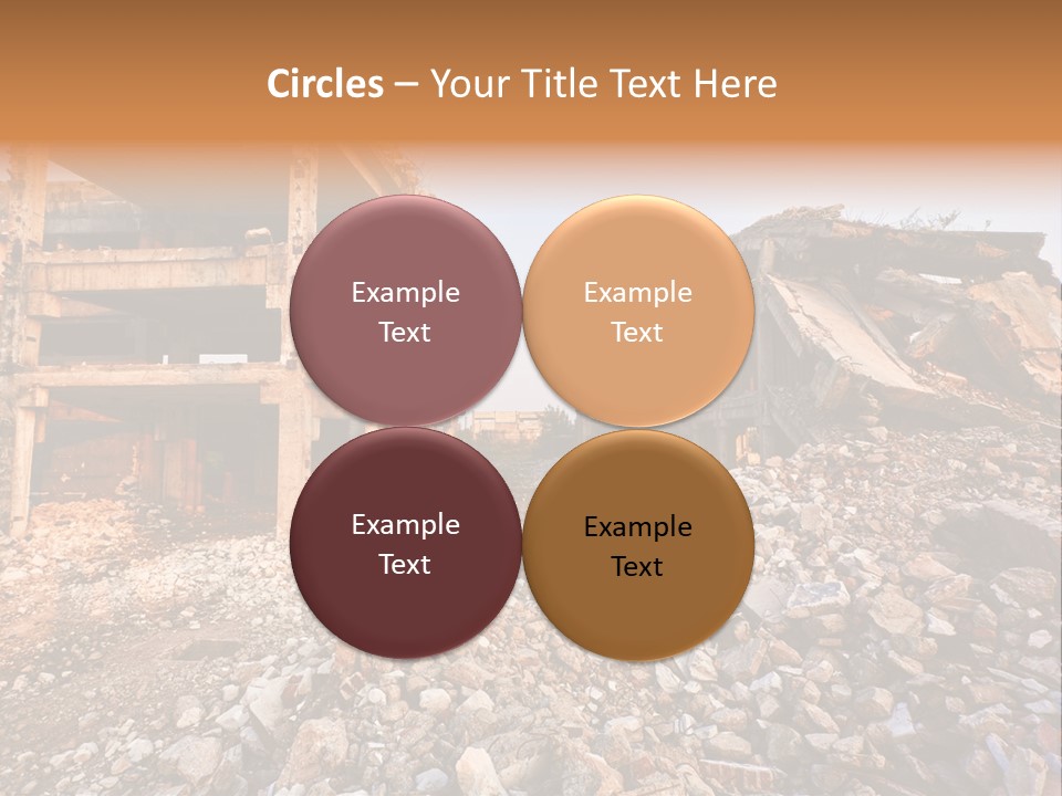Ruined Buildings PowerPoint Template