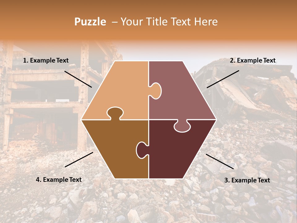 Ruined Buildings PowerPoint Template