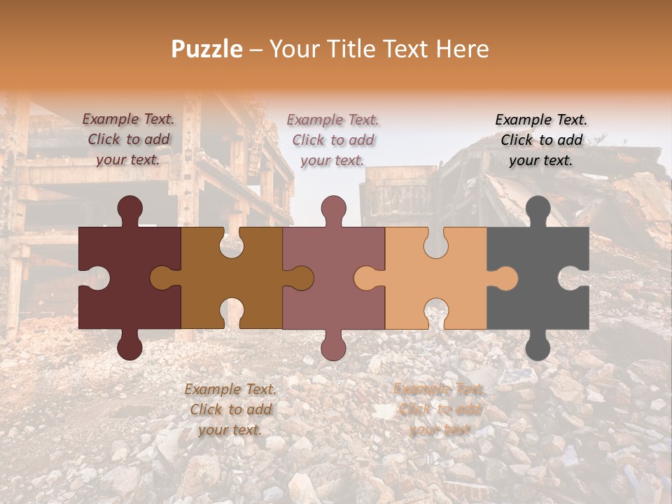 Ruined Buildings PowerPoint Template