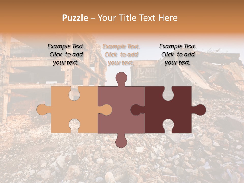 Ruined Buildings PowerPoint Template