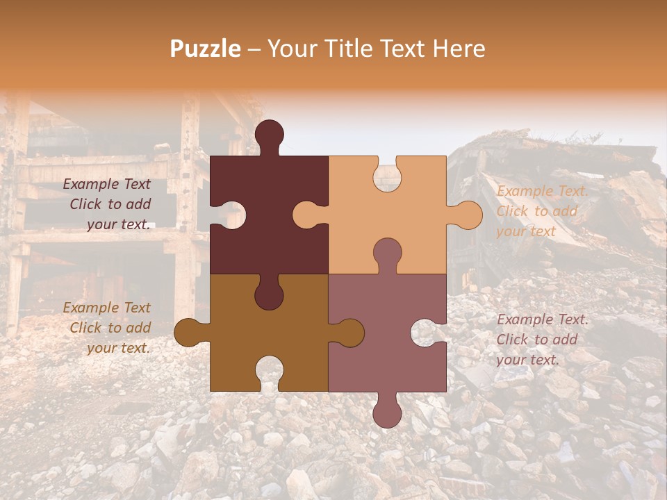 Ruined Buildings PowerPoint Template