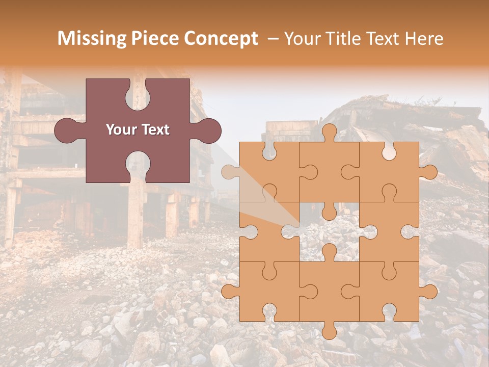 Ruined Buildings PowerPoint Template