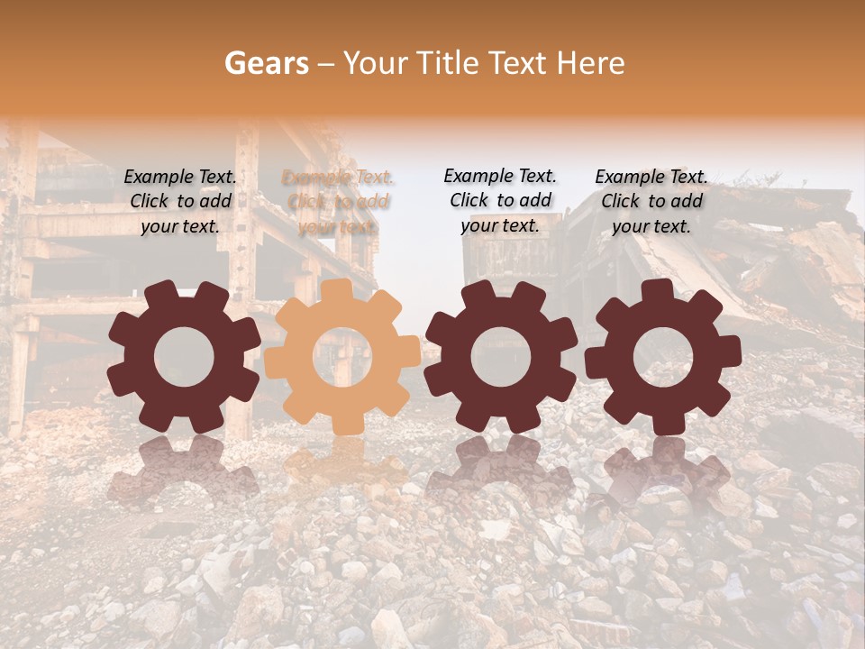 Ruined Buildings PowerPoint Template