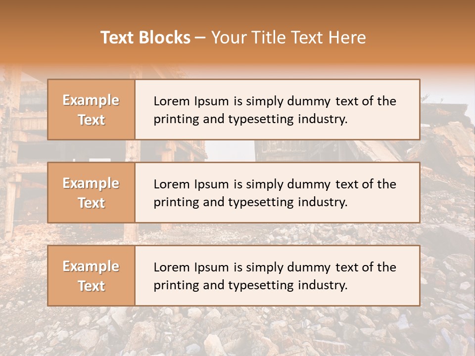 Ruined Buildings PowerPoint Template