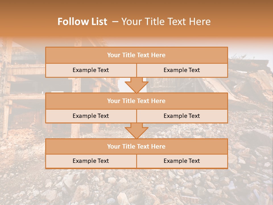 Ruined Buildings PowerPoint Template