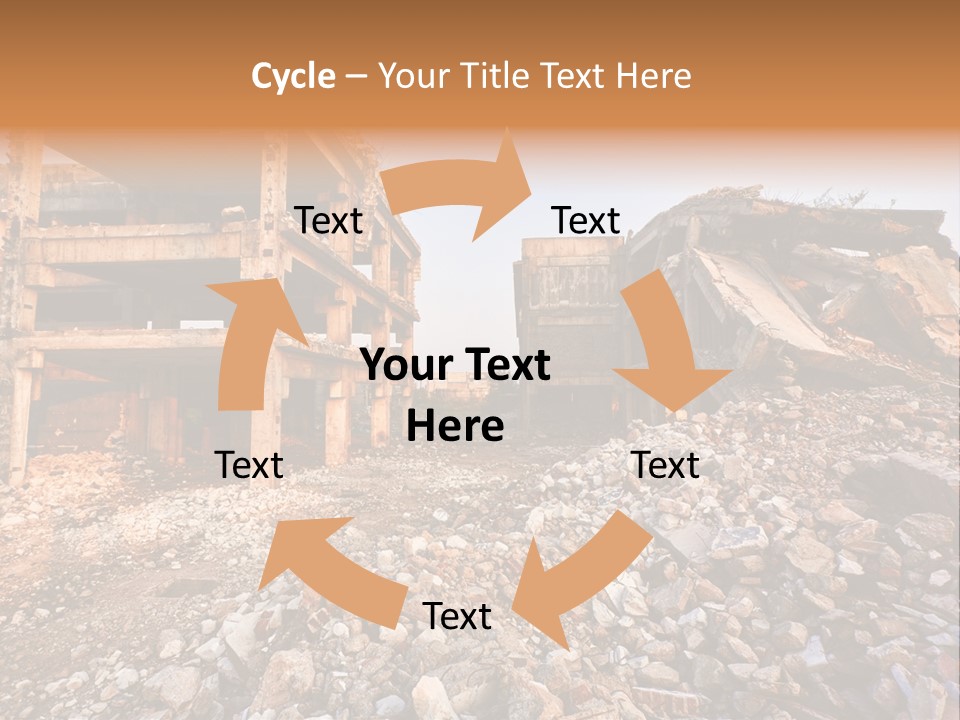Ruined Buildings PowerPoint Template