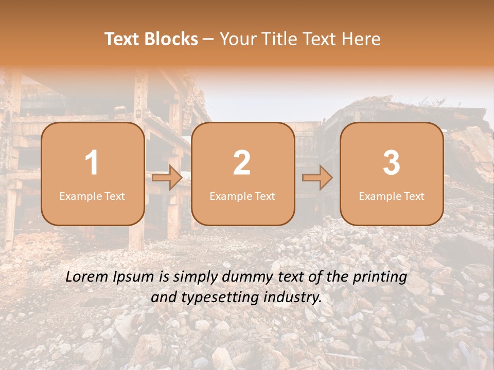 Ruined Buildings PowerPoint Template