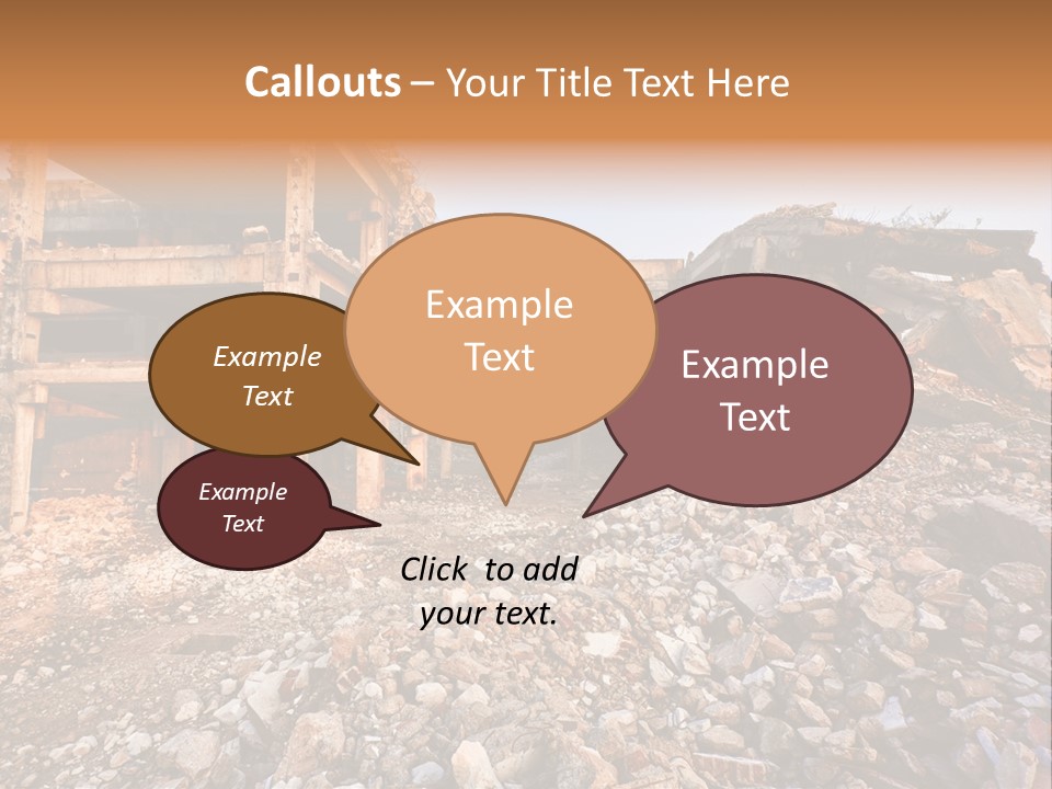 Ruined Buildings PowerPoint Template