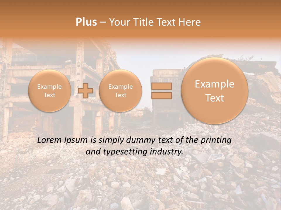 Ruined Buildings PowerPoint Template