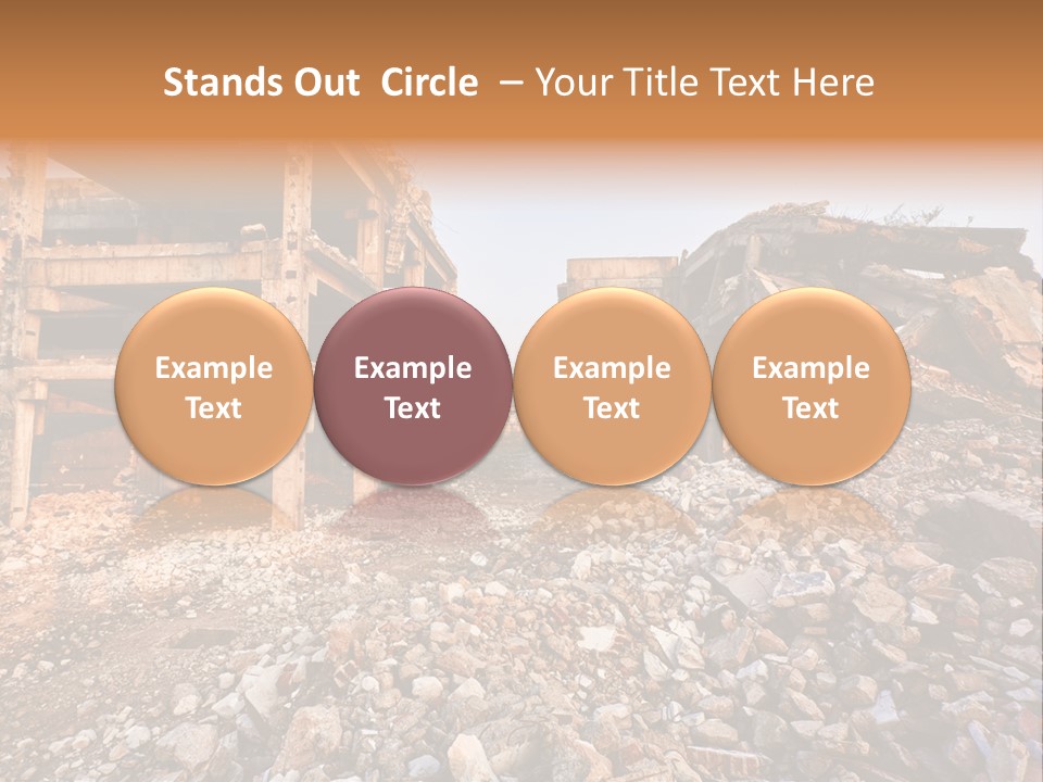 Ruined Buildings PowerPoint Template