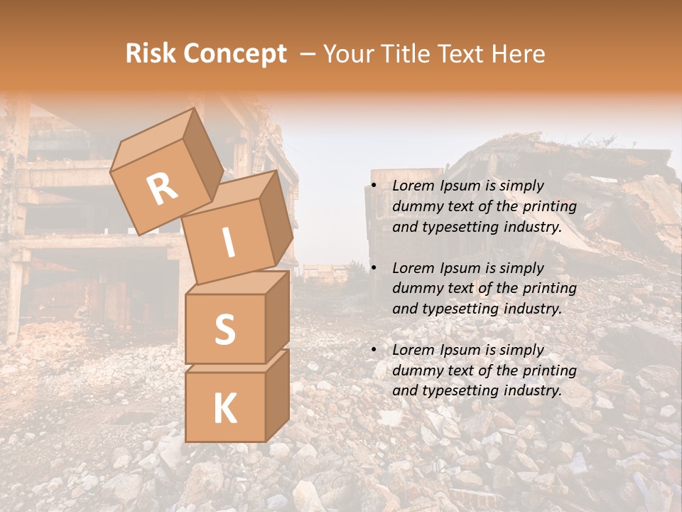 Ruined Buildings PowerPoint Template