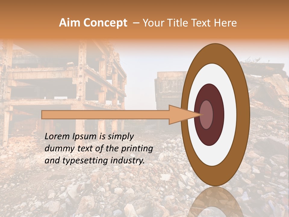 Ruined Buildings PowerPoint Template