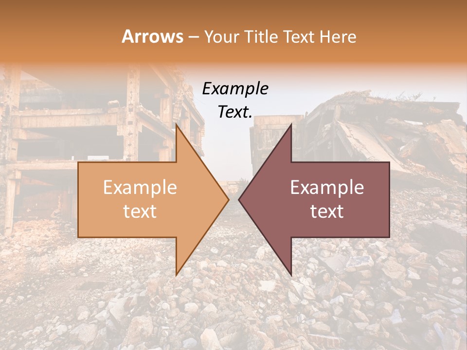 Ruined Buildings PowerPoint Template