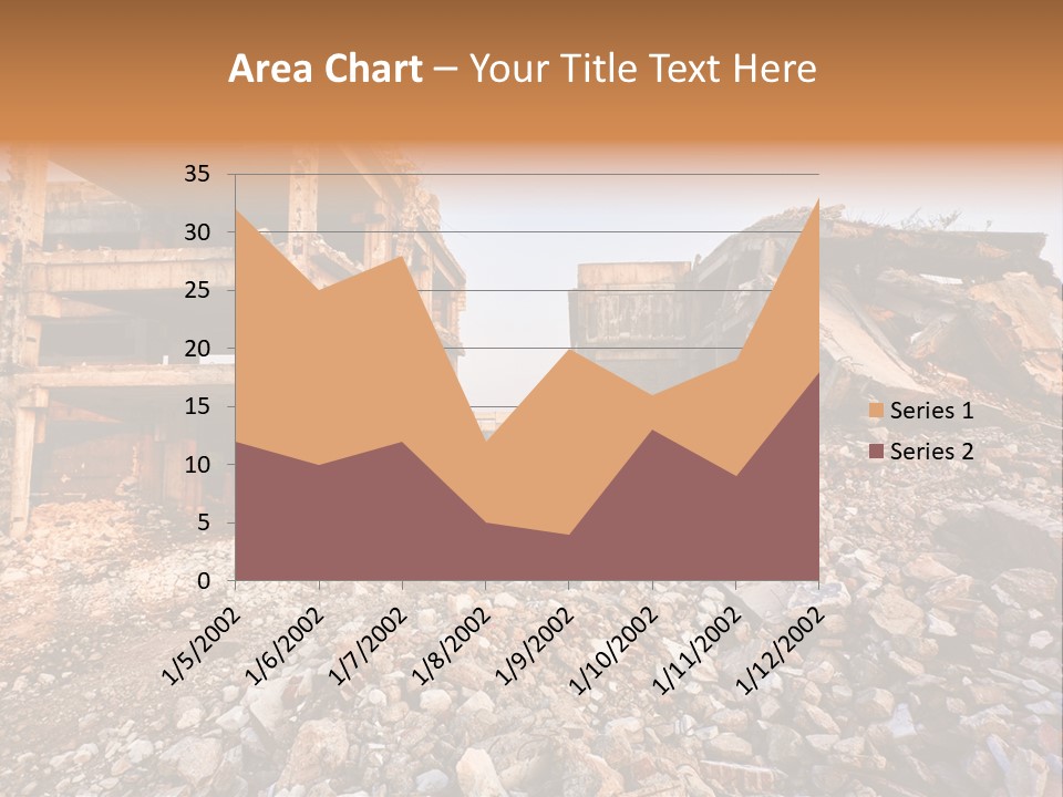 Ruined Buildings PowerPoint Template