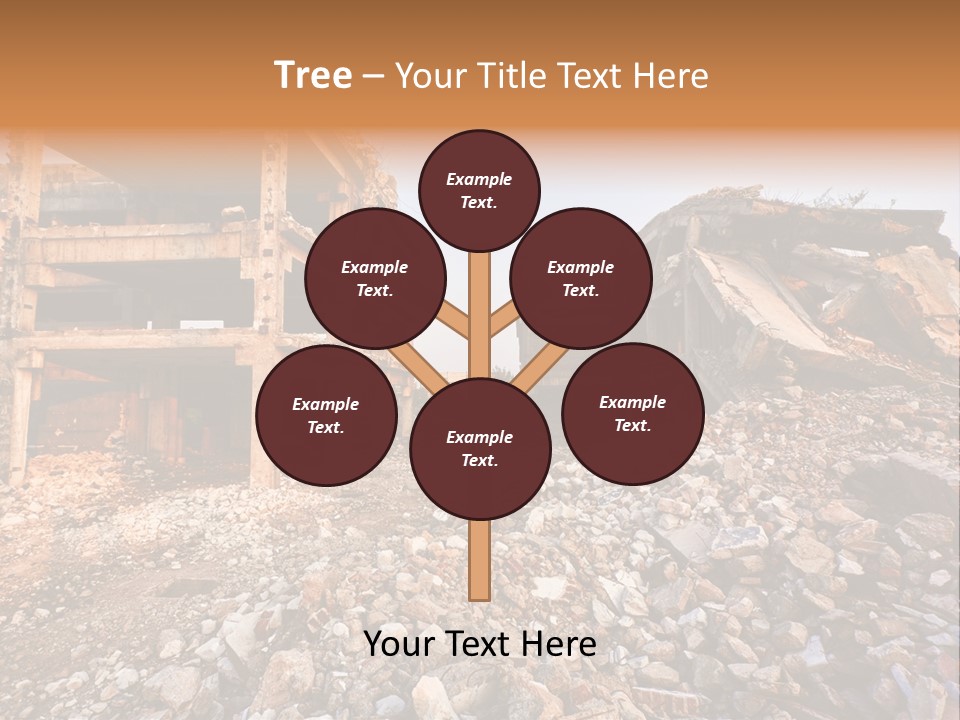 Ruined Buildings PowerPoint Template