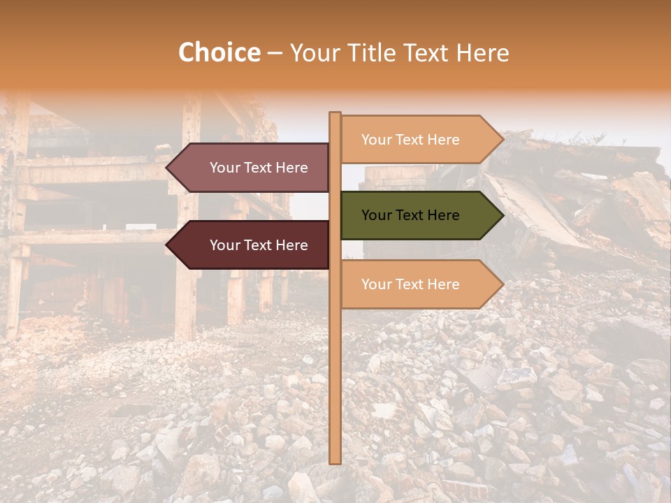 Ruined Buildings PowerPoint Template