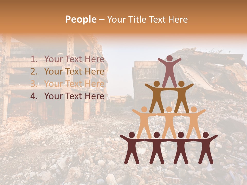 Ruined Buildings PowerPoint Template