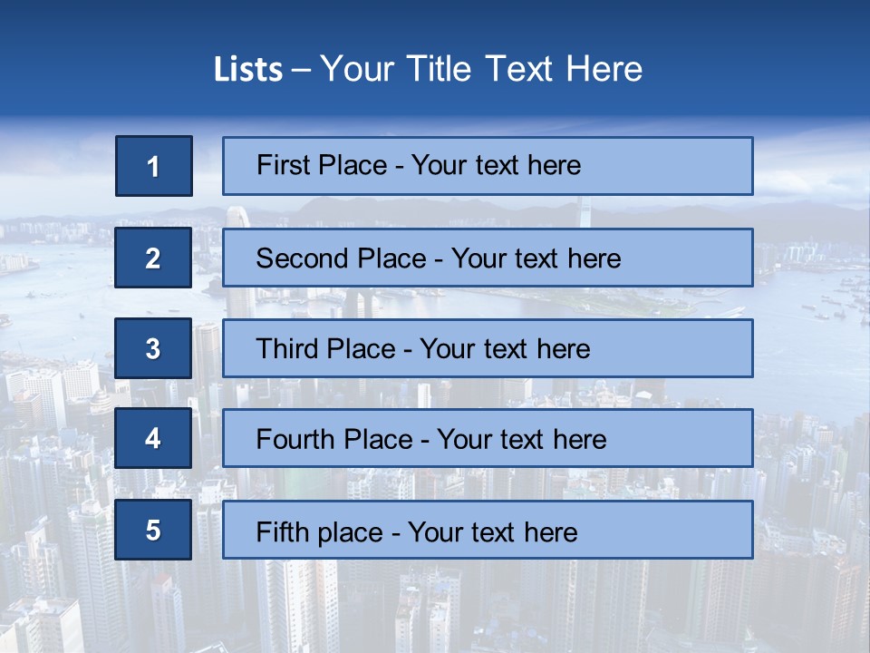 Hong Kong PowerPoint Template