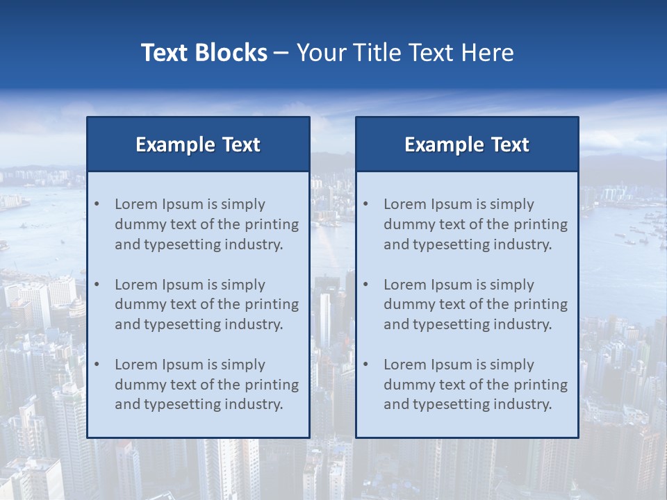 Hong Kong PowerPoint Template