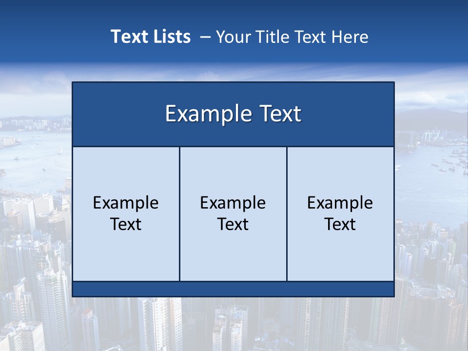 Hong Kong PowerPoint Template