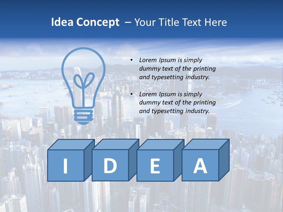Hong Kong PowerPoint Template