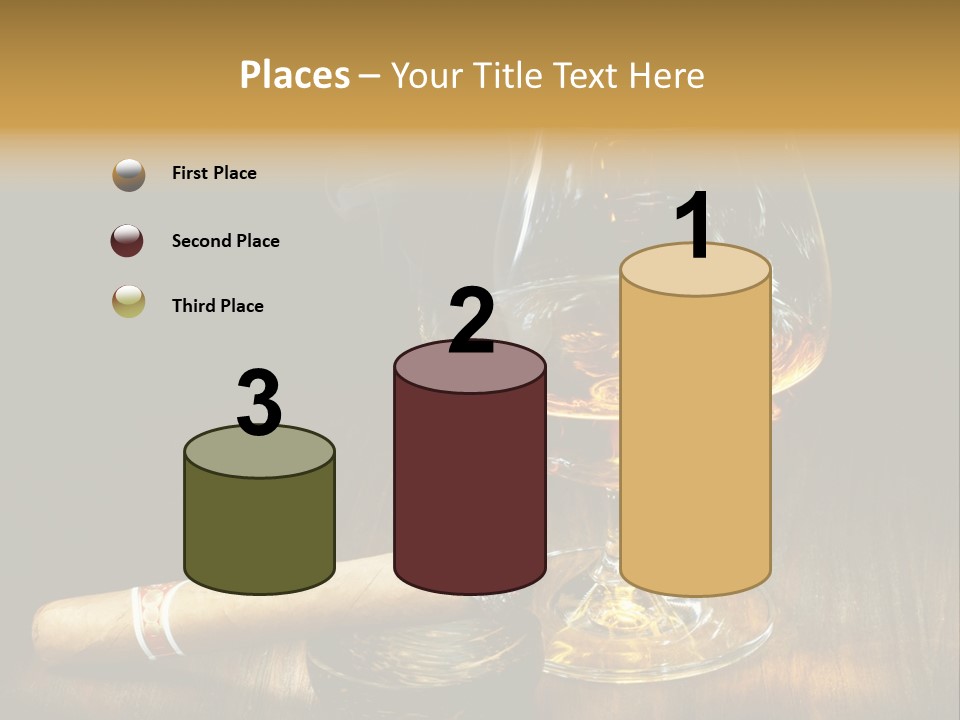 Real Isolated Corn PowerPoint Template