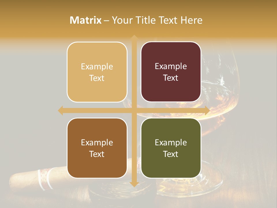 Real Isolated Corn PowerPoint Template