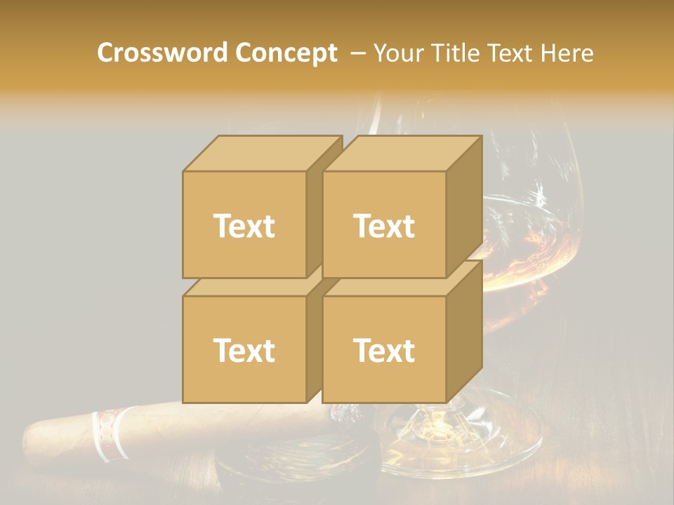 Real Isolated Corn PowerPoint Template