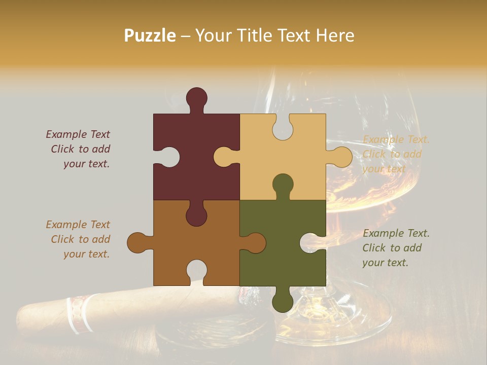 Real Isolated Corn PowerPoint Template