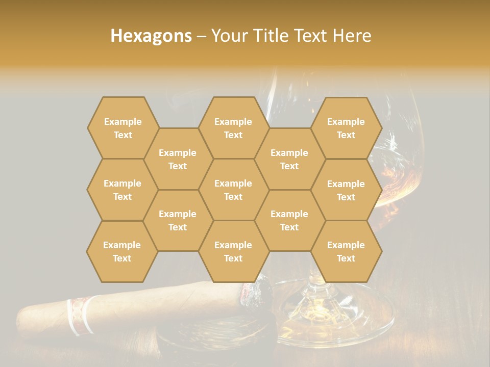 Real Isolated Corn PowerPoint Template