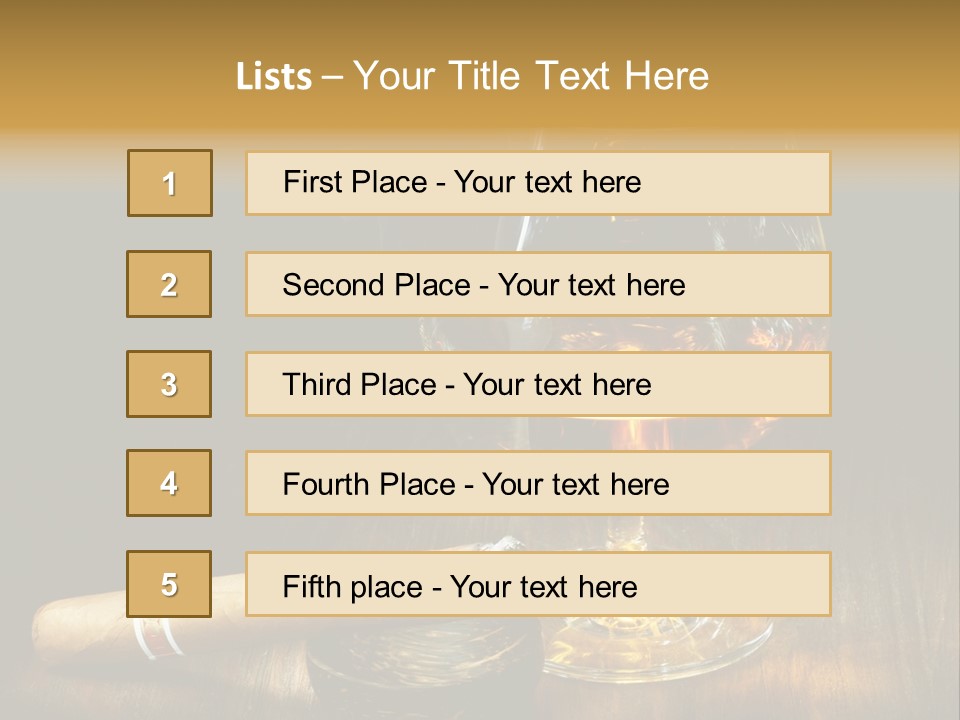 Real Isolated Corn PowerPoint Template