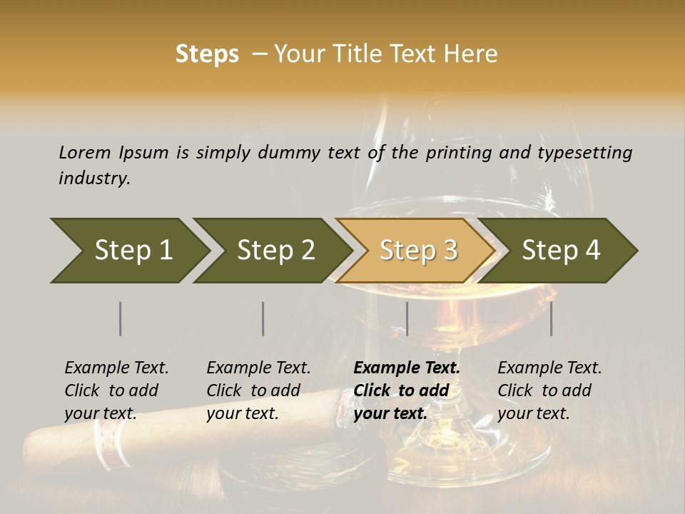 Real Isolated Corn PowerPoint Template