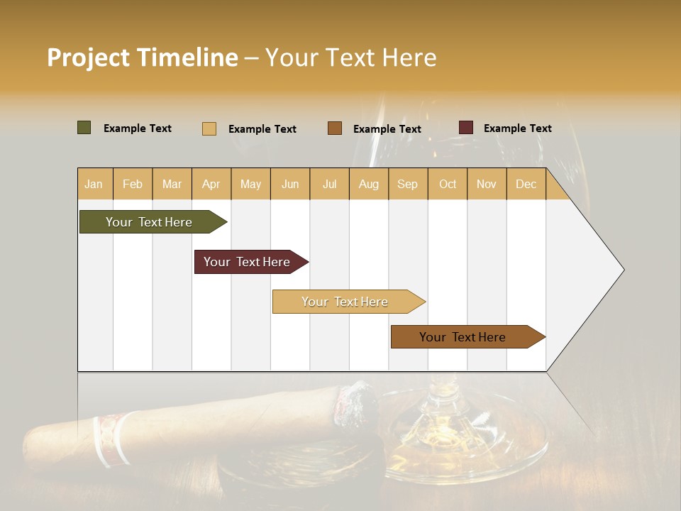 Real Isolated Corn PowerPoint Template