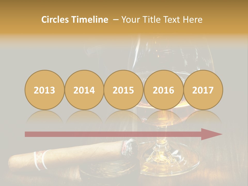 Real Isolated Corn PowerPoint Template