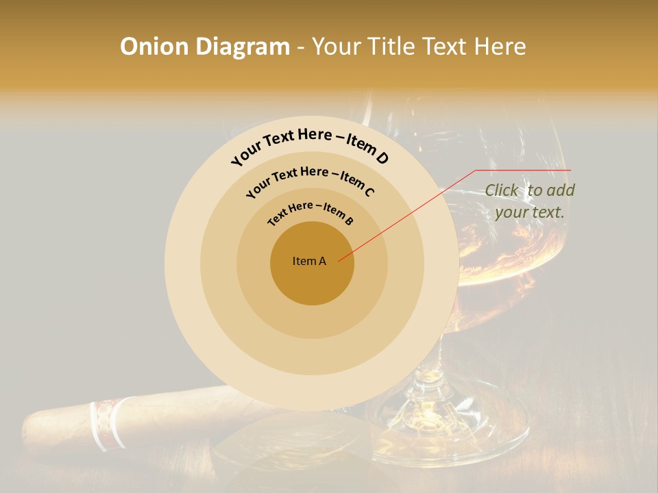 Real Isolated Corn PowerPoint Template