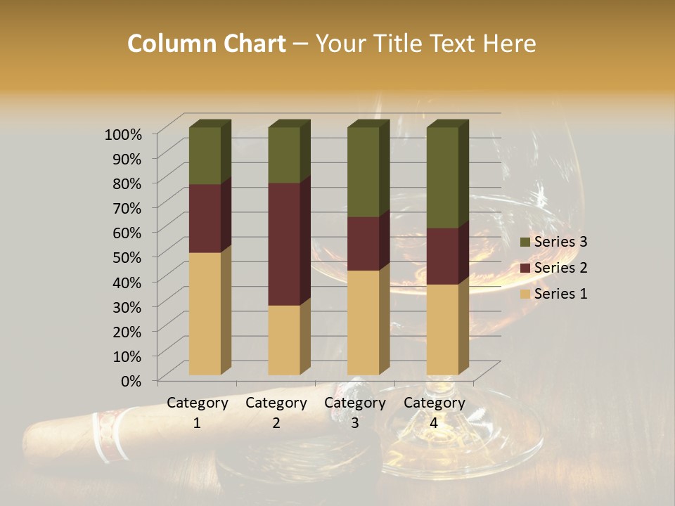 Real Isolated Corn PowerPoint Template