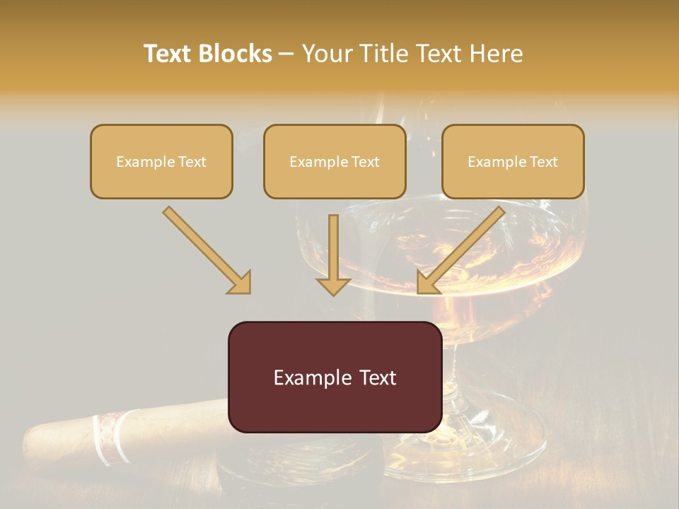 Real Isolated Corn PowerPoint Template