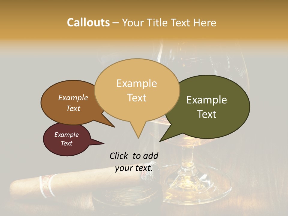 Real Isolated Corn PowerPoint Template